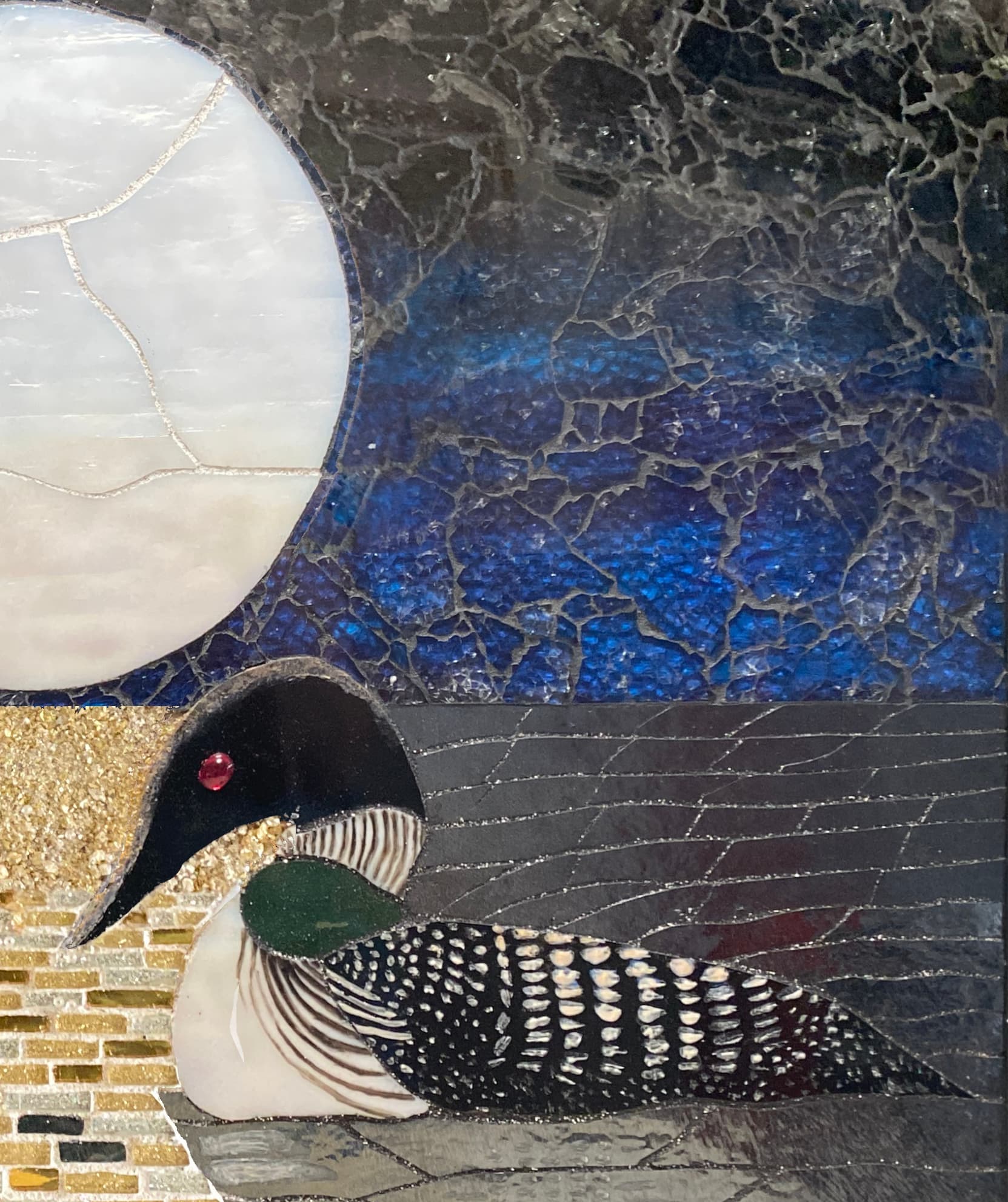 Loons at Night - view 3