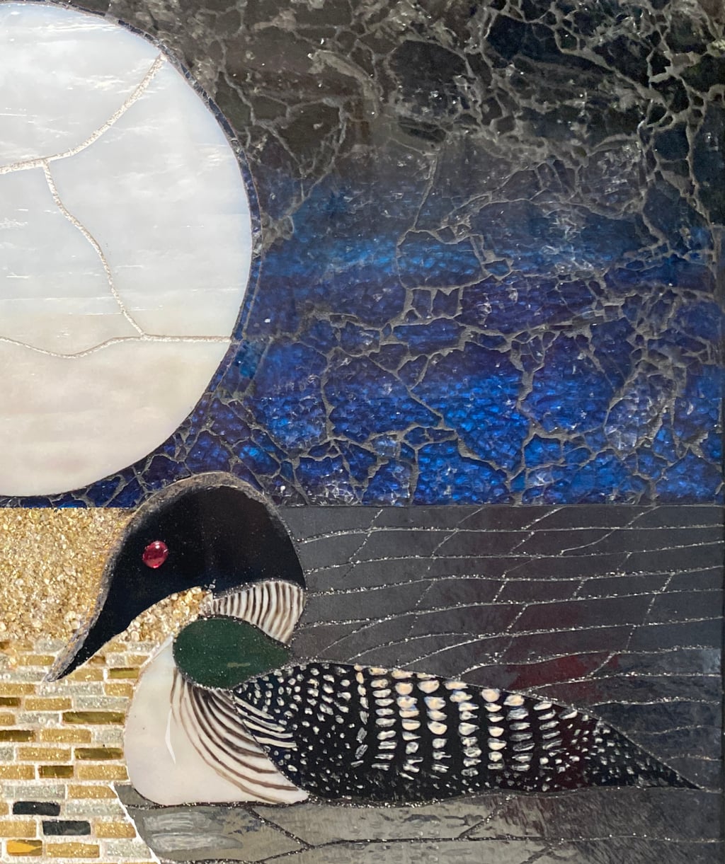 Loons at Night - view 2