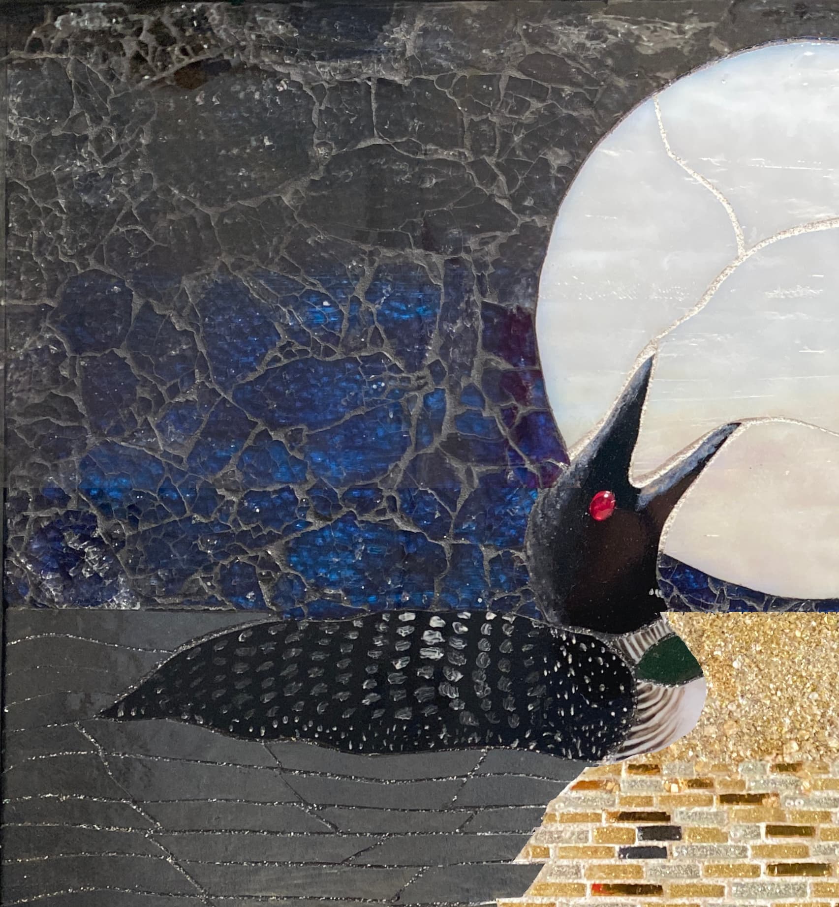 Loons at Night - view 4