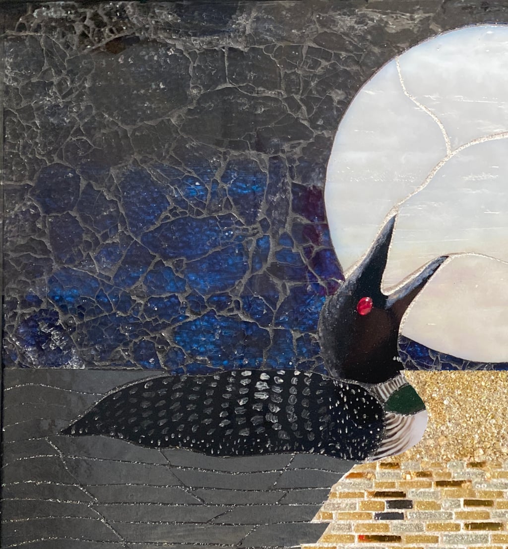 Loons at Night - view 3
