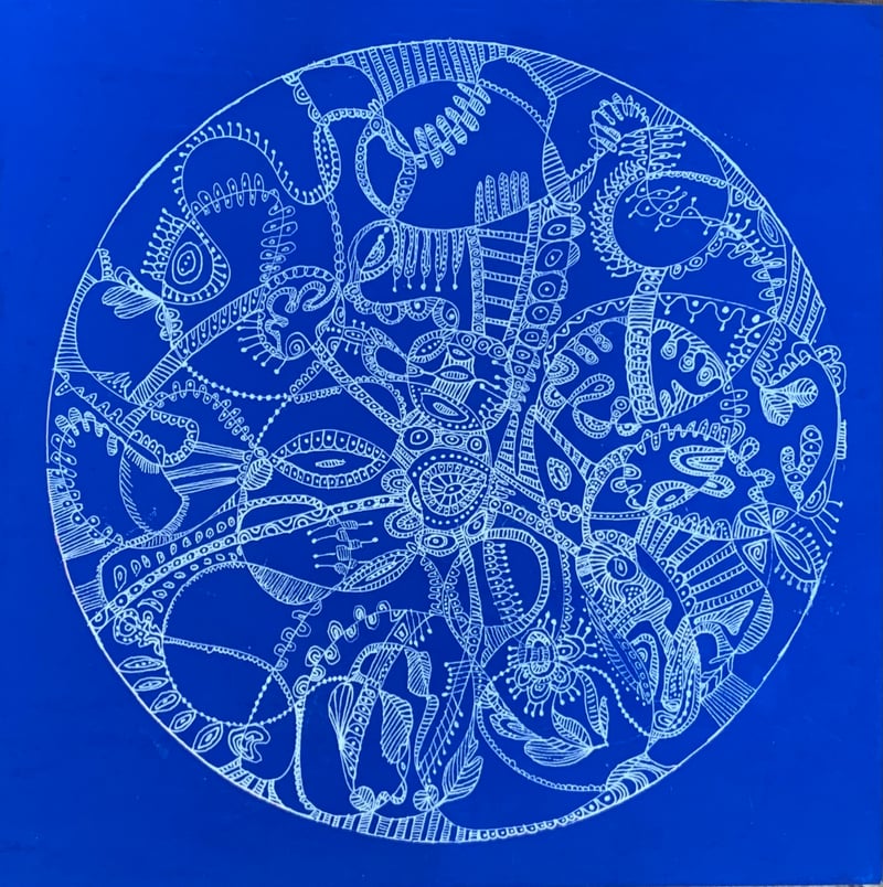 Blue Mandala (Conception)