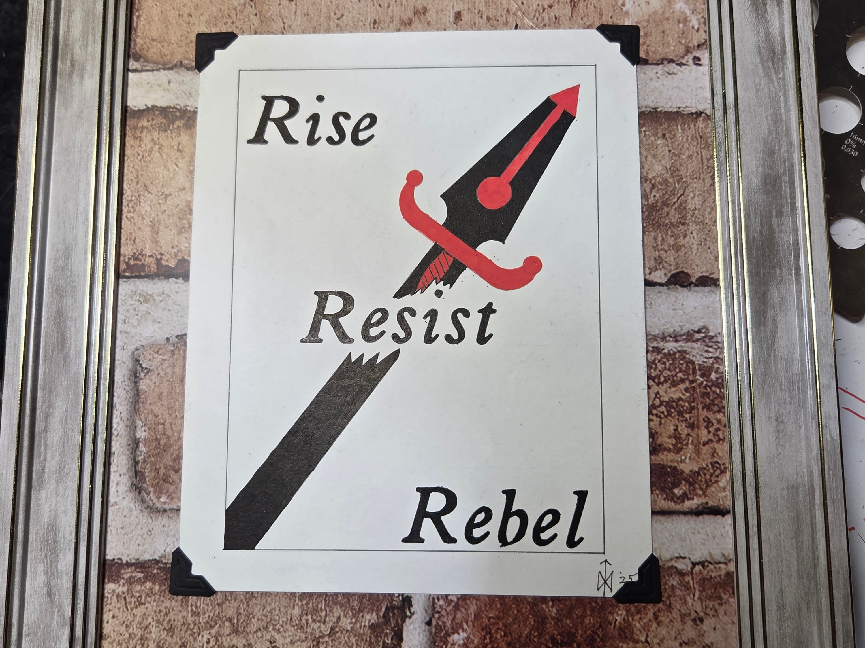 Pensword: Rise, Resist, Rebel