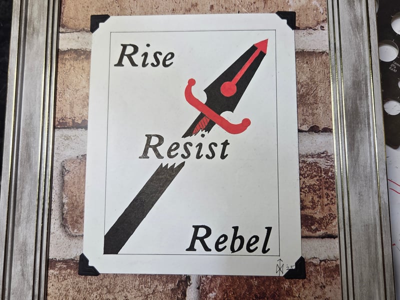 Pensword: Rise, Resist, Rebel