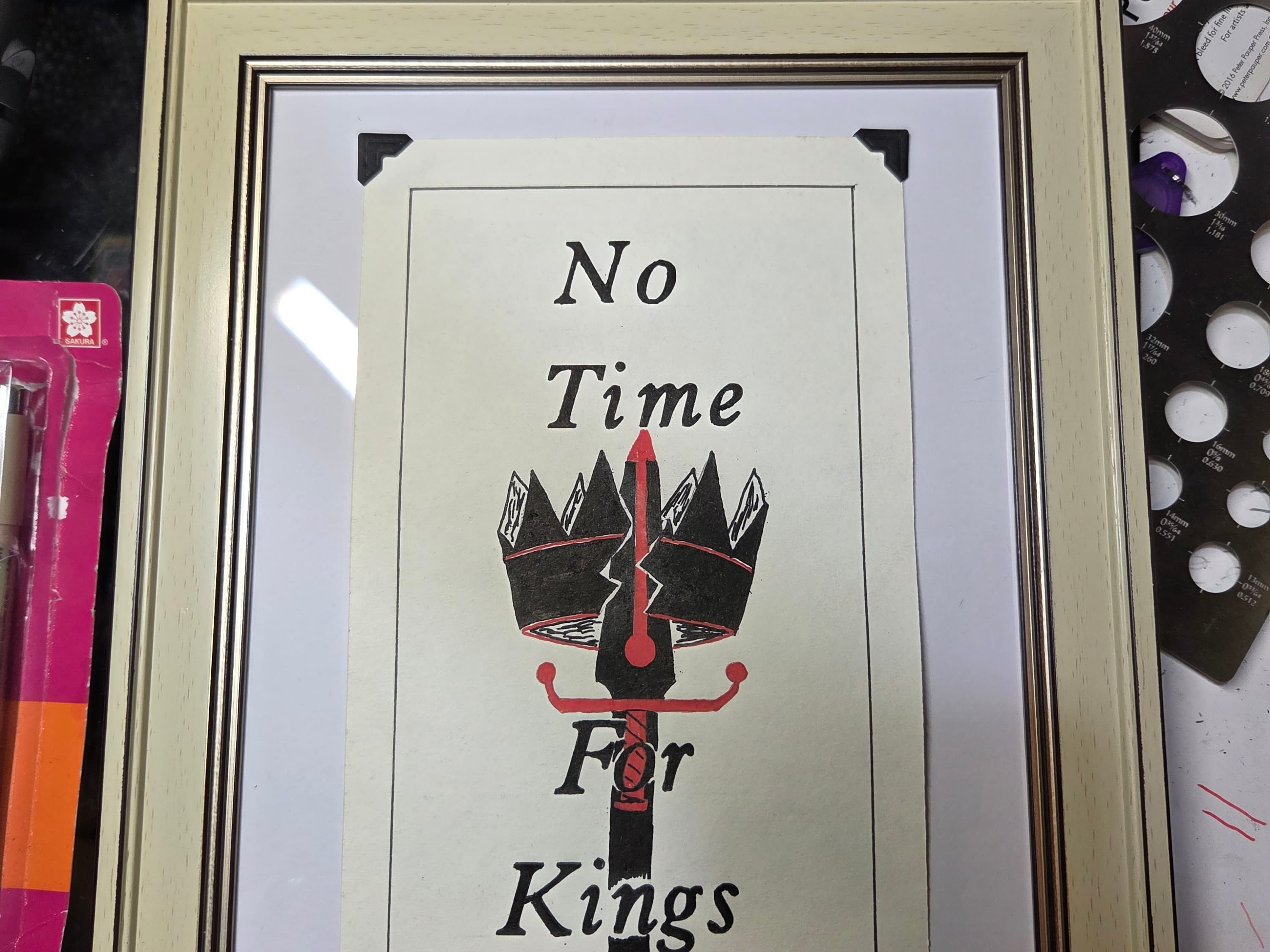 Pensword: No Time for Kings