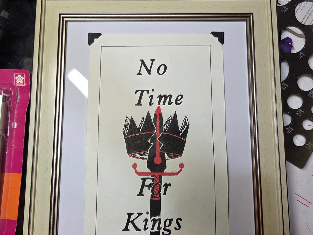 Pensword: No Time for Kings