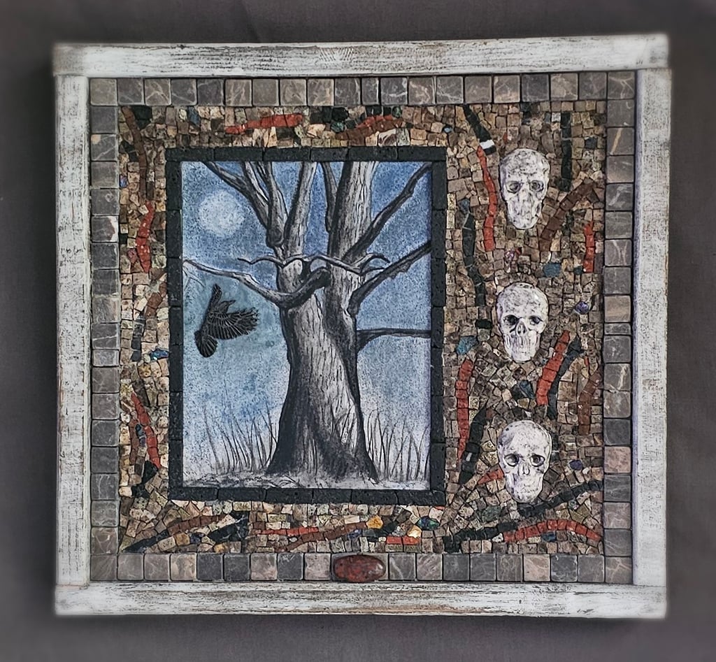 Raven & Skulls