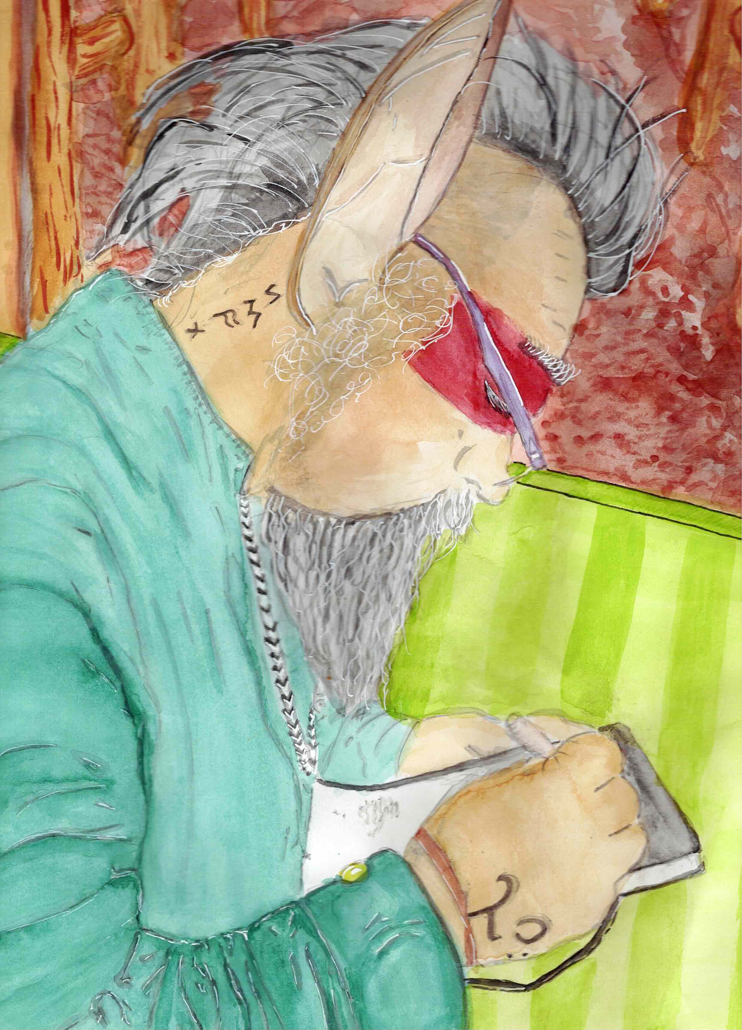 Elf Managing the Mines