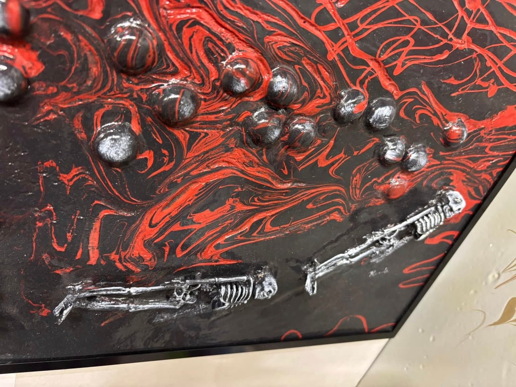 Enlarged Braille - bones