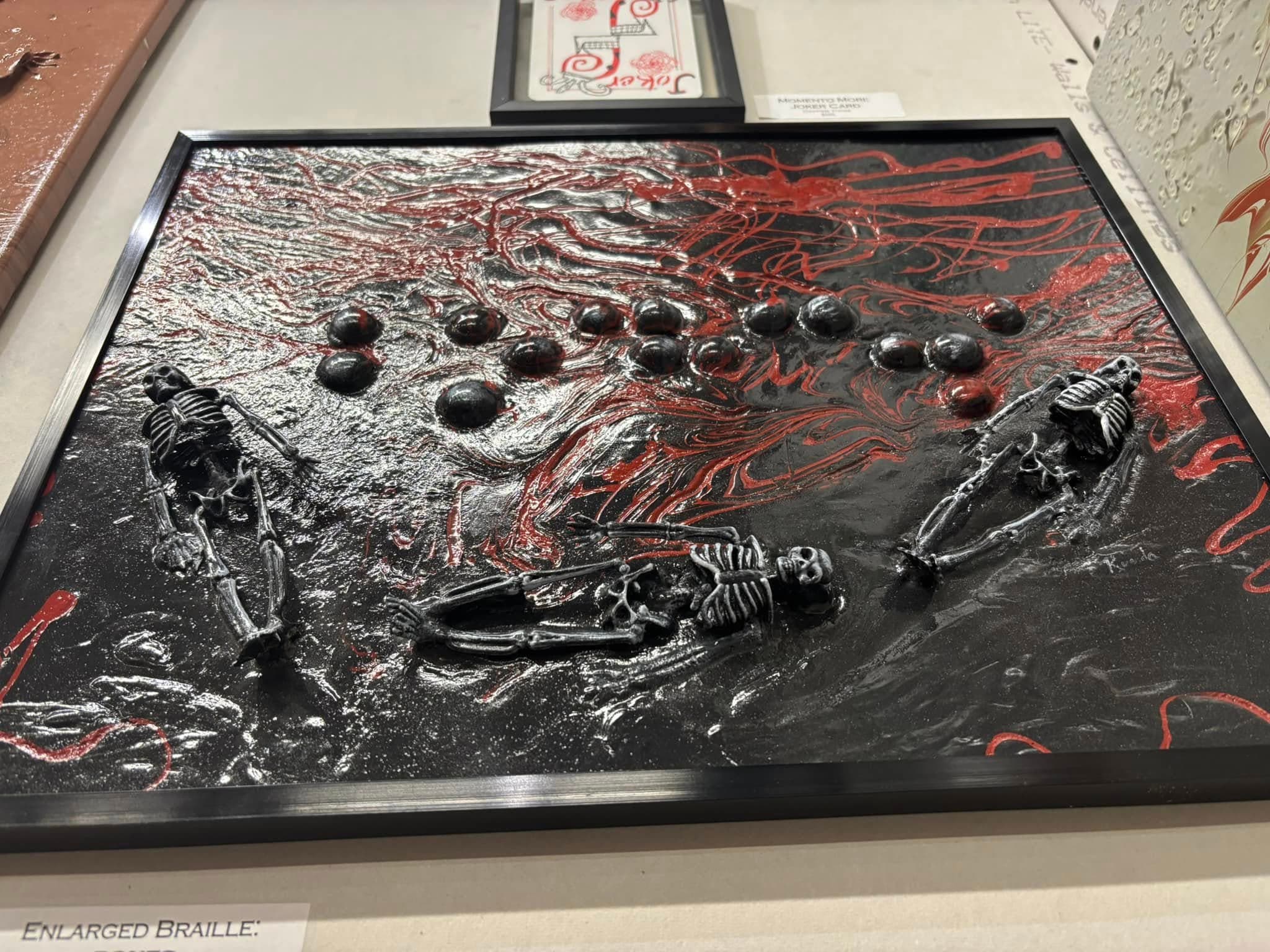 Enlarged Braille - bones - view 3