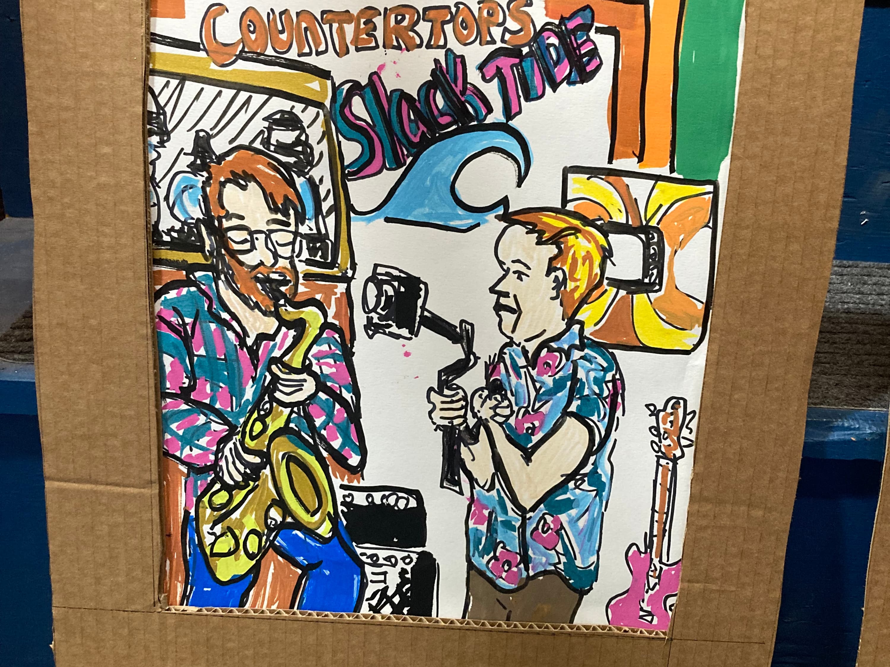 Live from the Countertop: Photographer and the Sax