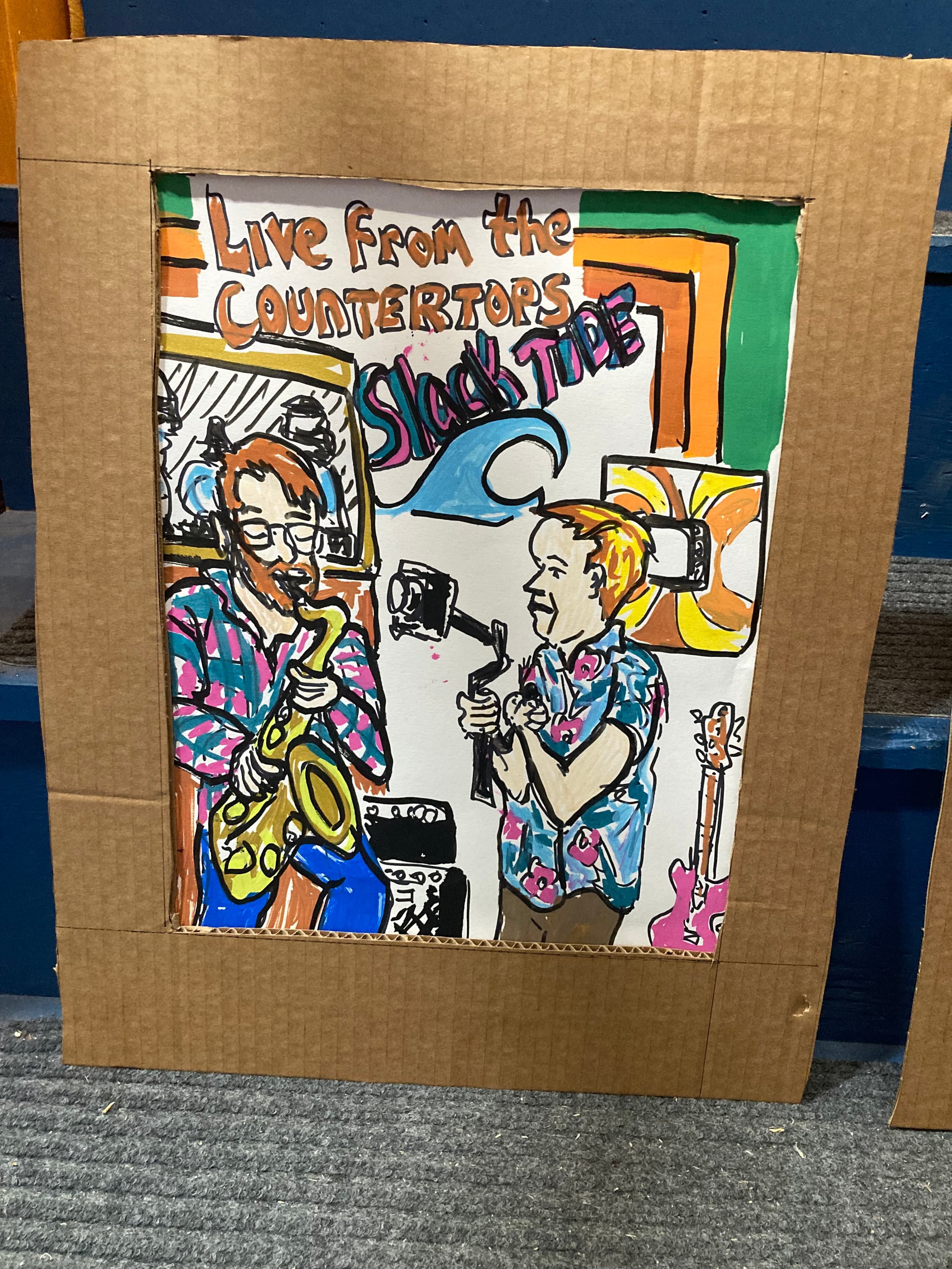 Live from the Countertop: Photographer and the Sax