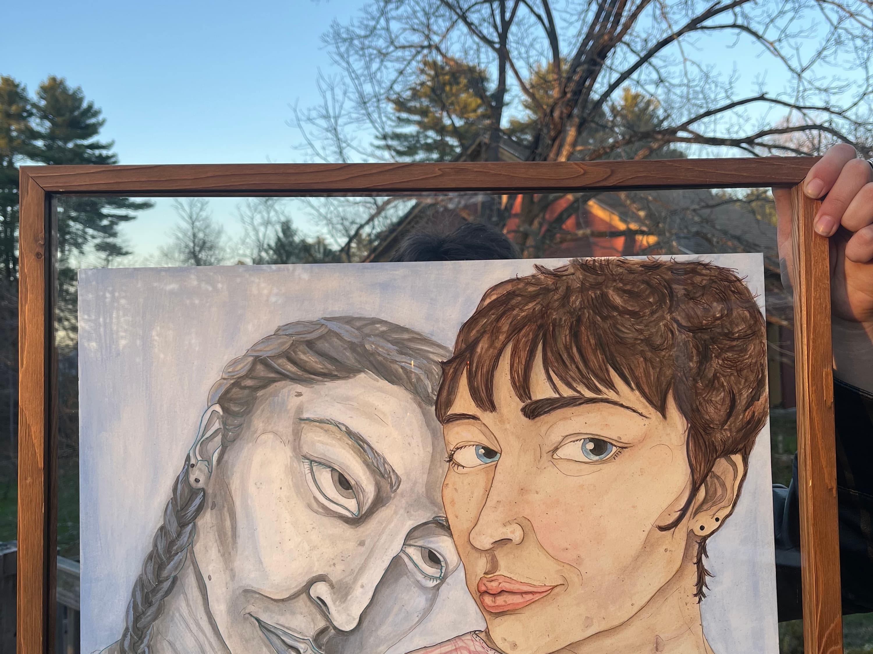 Past and present - view 2