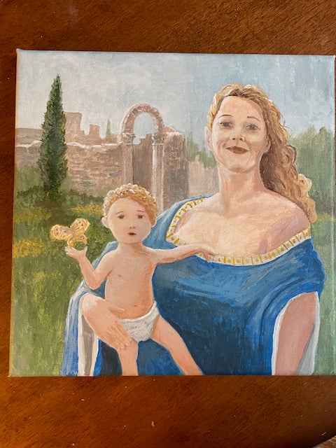 "A Kind Of Madonna and Child (Renee Nicole Good)