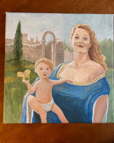 "A Kind Of Madonna and Child (Renee Nicole Good)