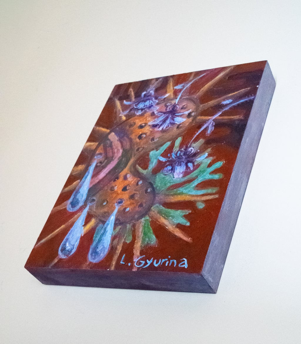 Crying Cell Comforted by Columbine - view 2