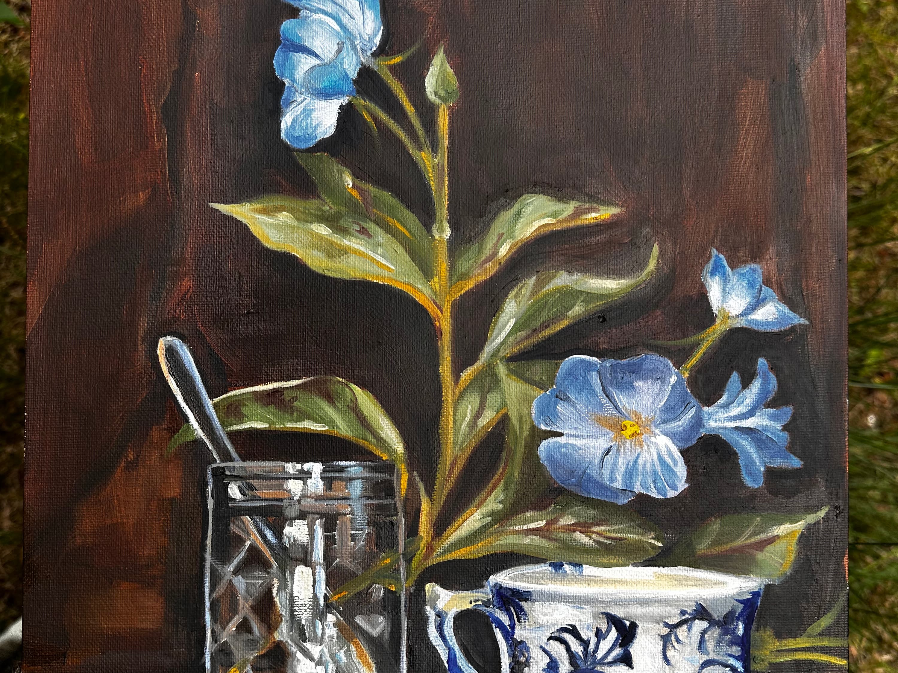 Blue China