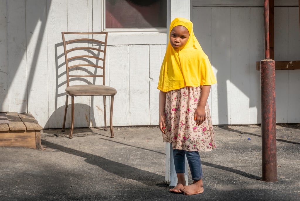 Girl in Yellow Hijab, Somalia/Manchester