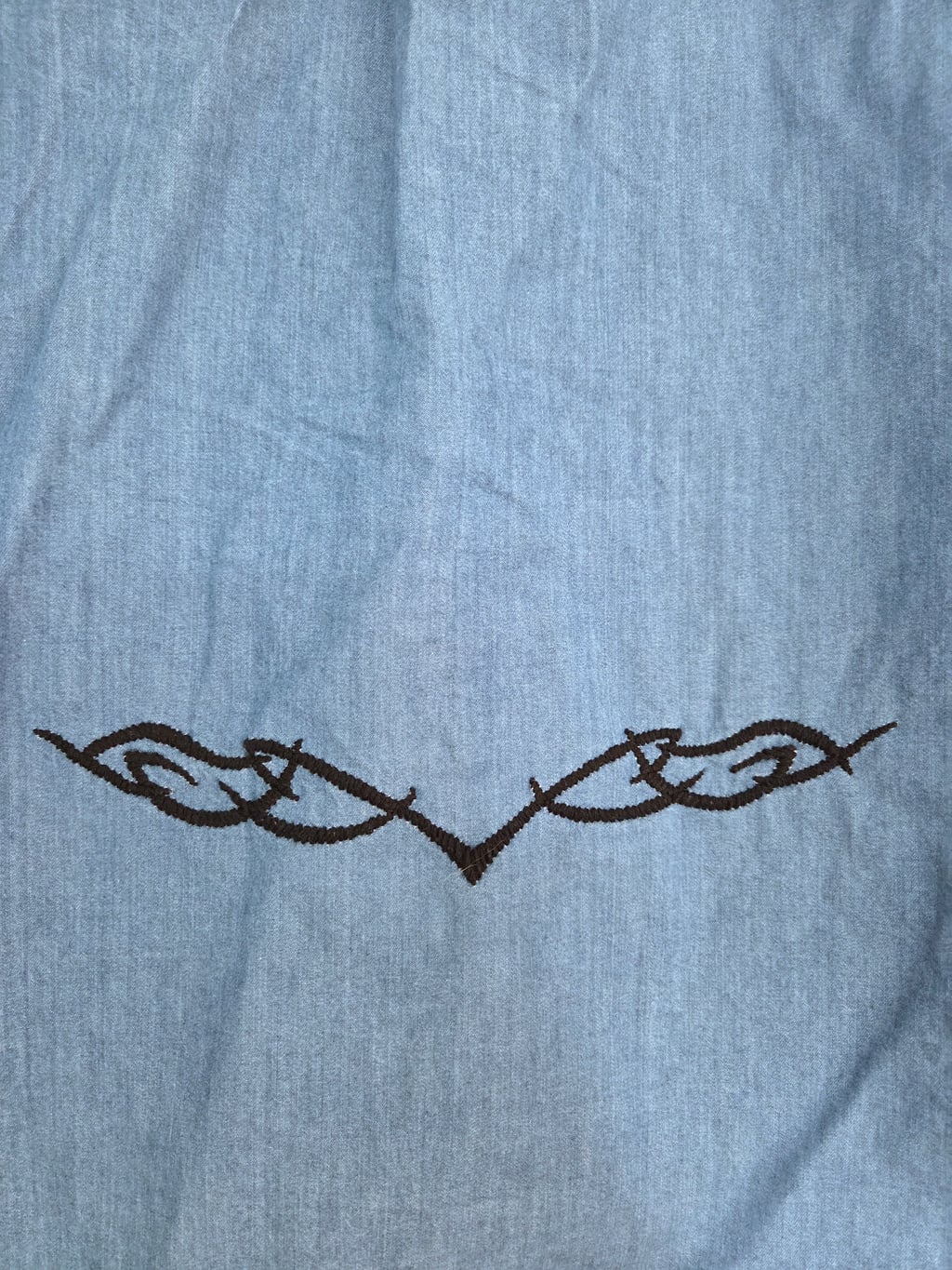 Tribal Tramp Stamp Button Up - view 2