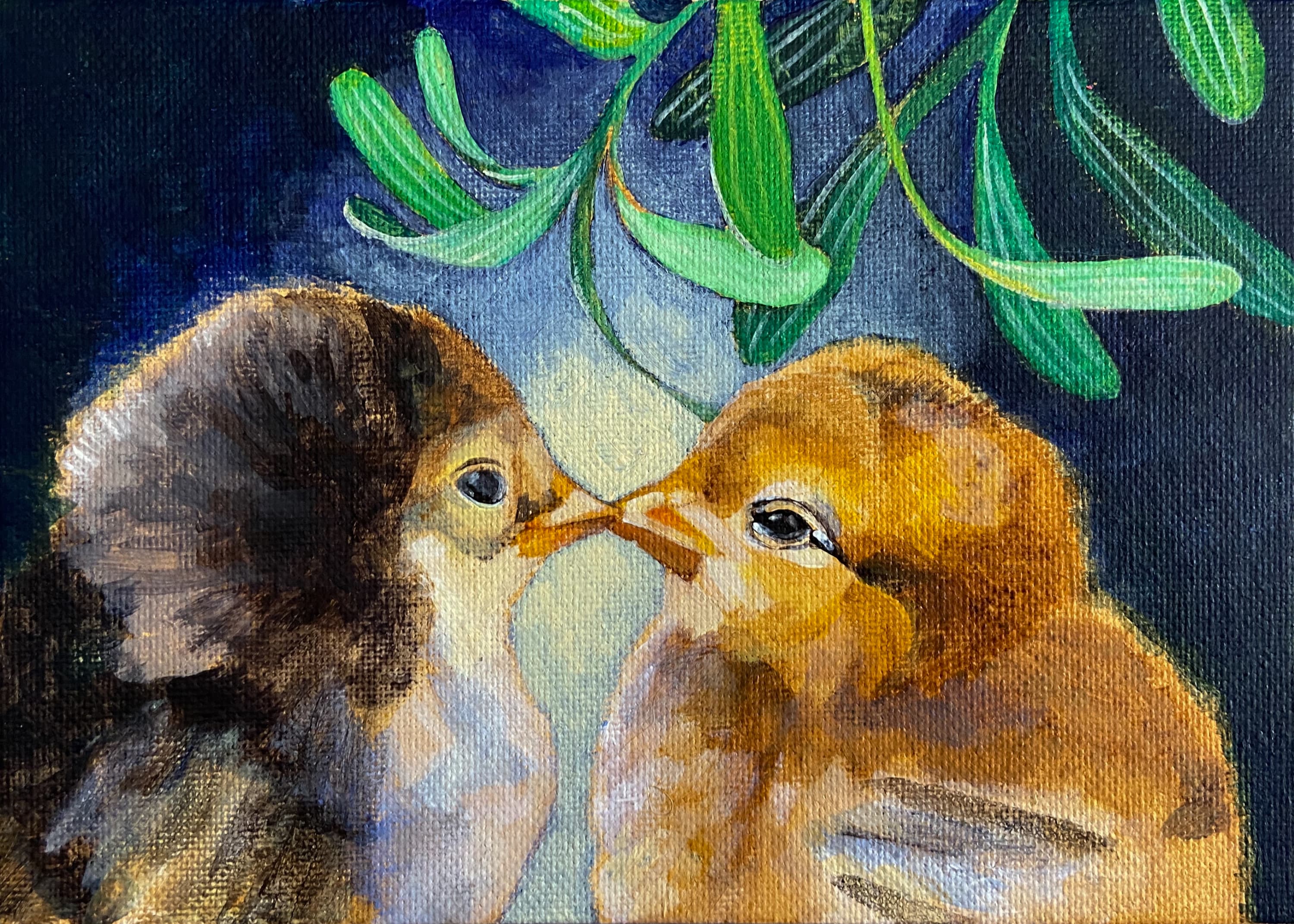 Mistletoe Chicks
