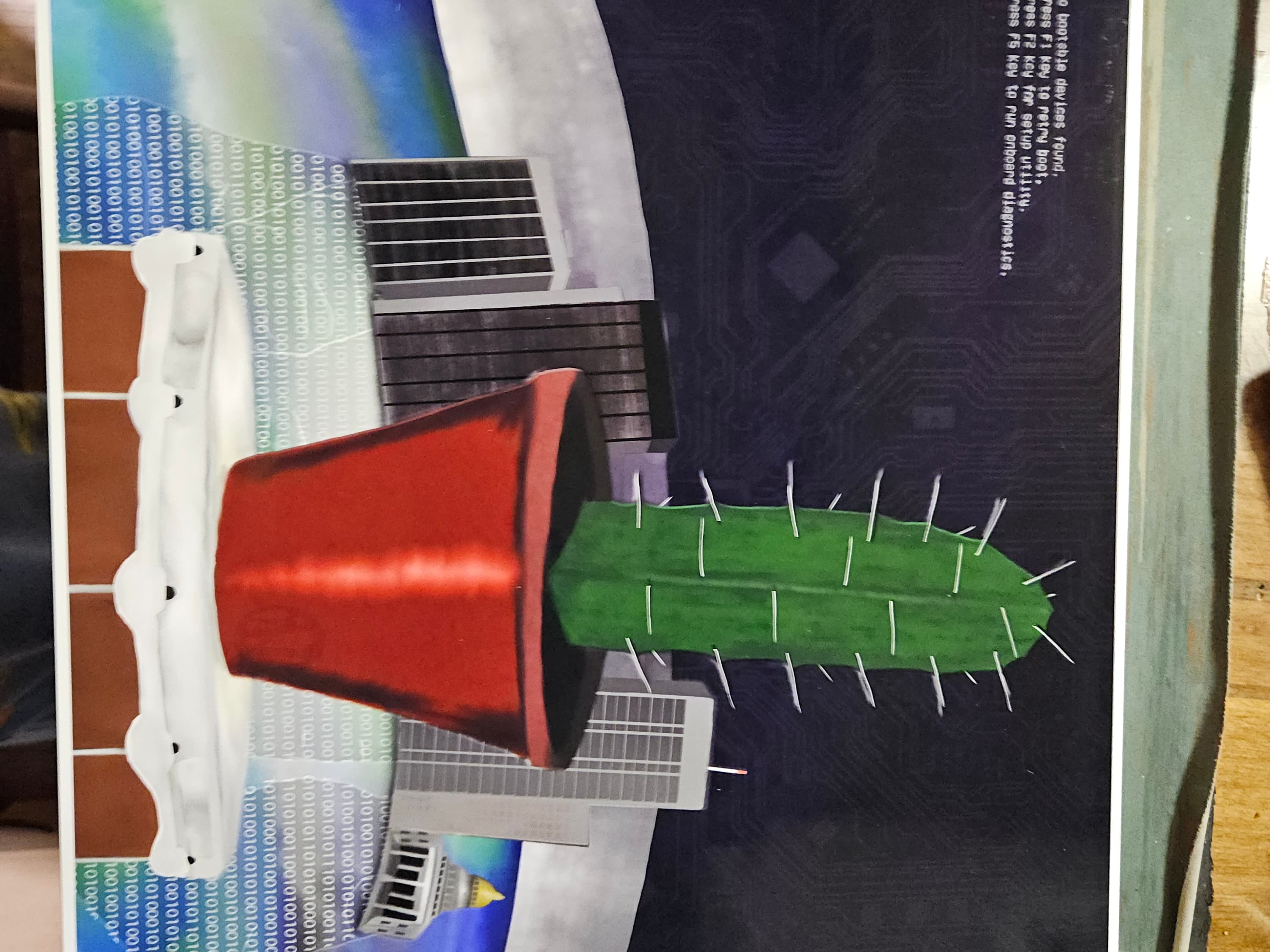 Five Fingers and One Message