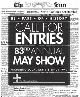 83rd Annual May Show poster