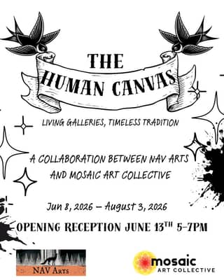 The Human Canvas poster