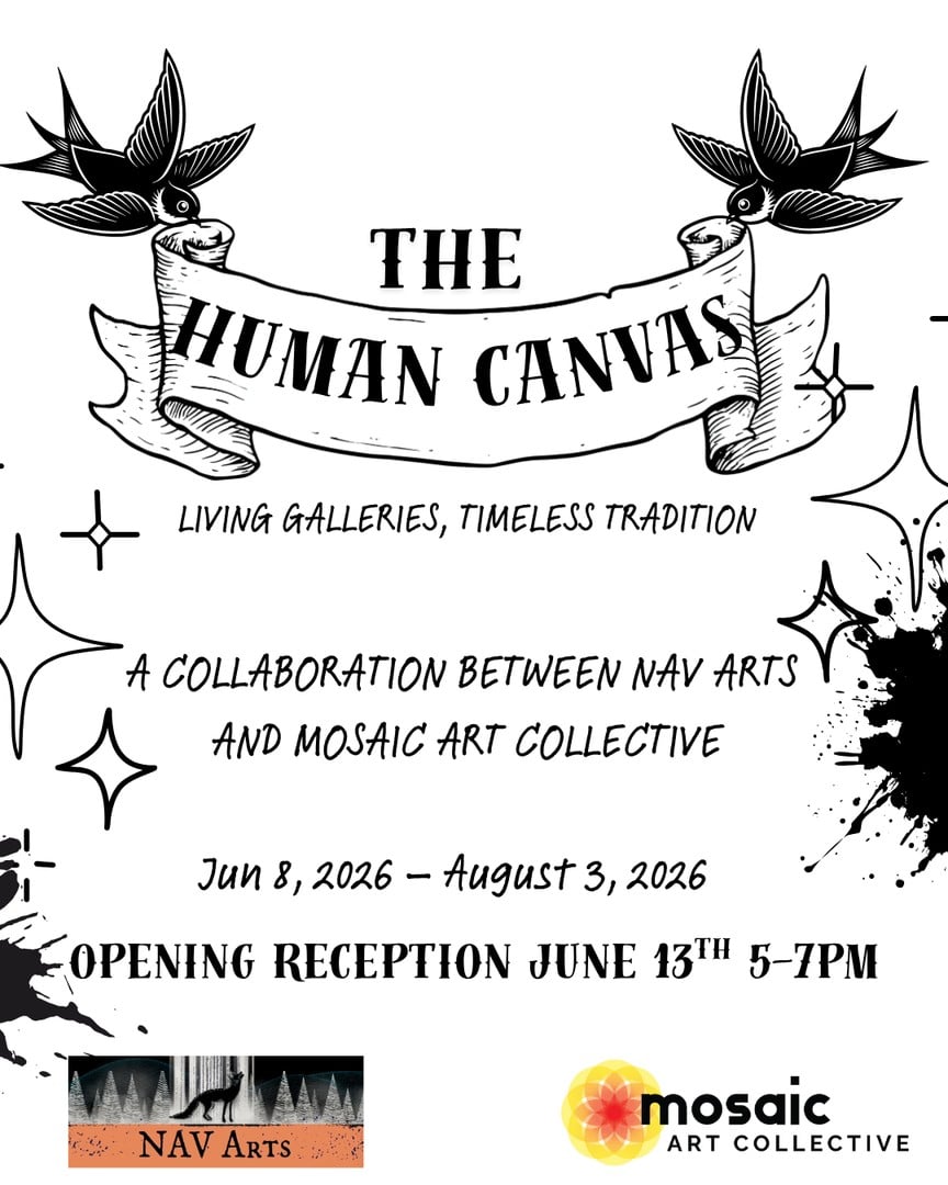 The Human Canvas - Opening Reception
