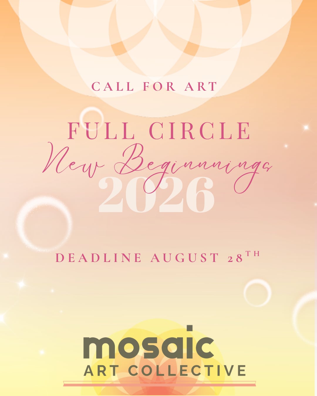 Full Circle- New Beginnings 2026 - Opening Reception
