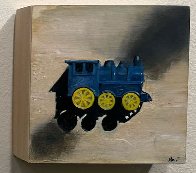 Plastic Train (tryptic) - view 5