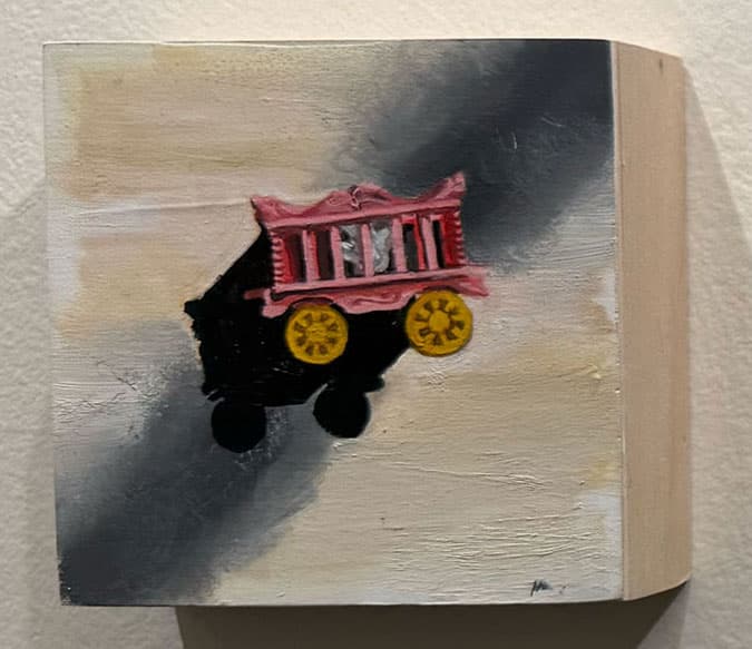 Plastic Train (tryptic) - view 3