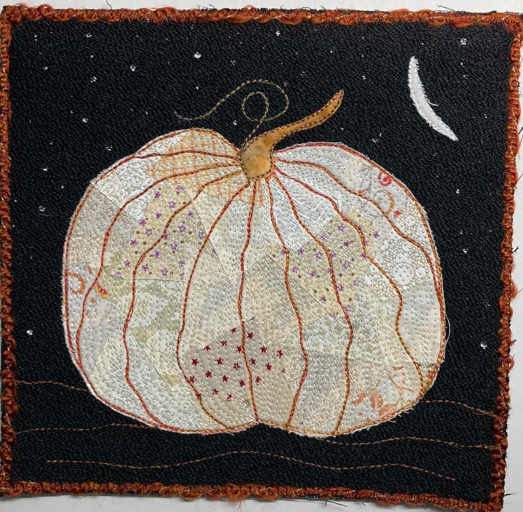 Starry pumpkin night