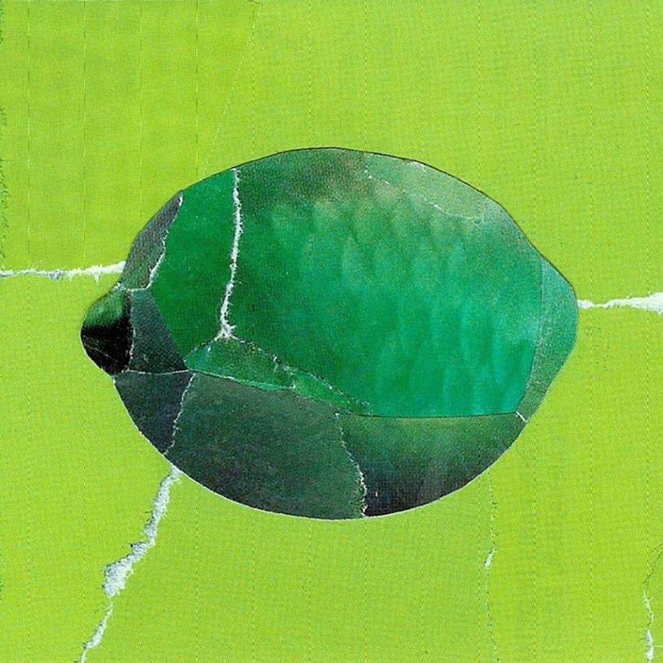 Found Image Lime Collage