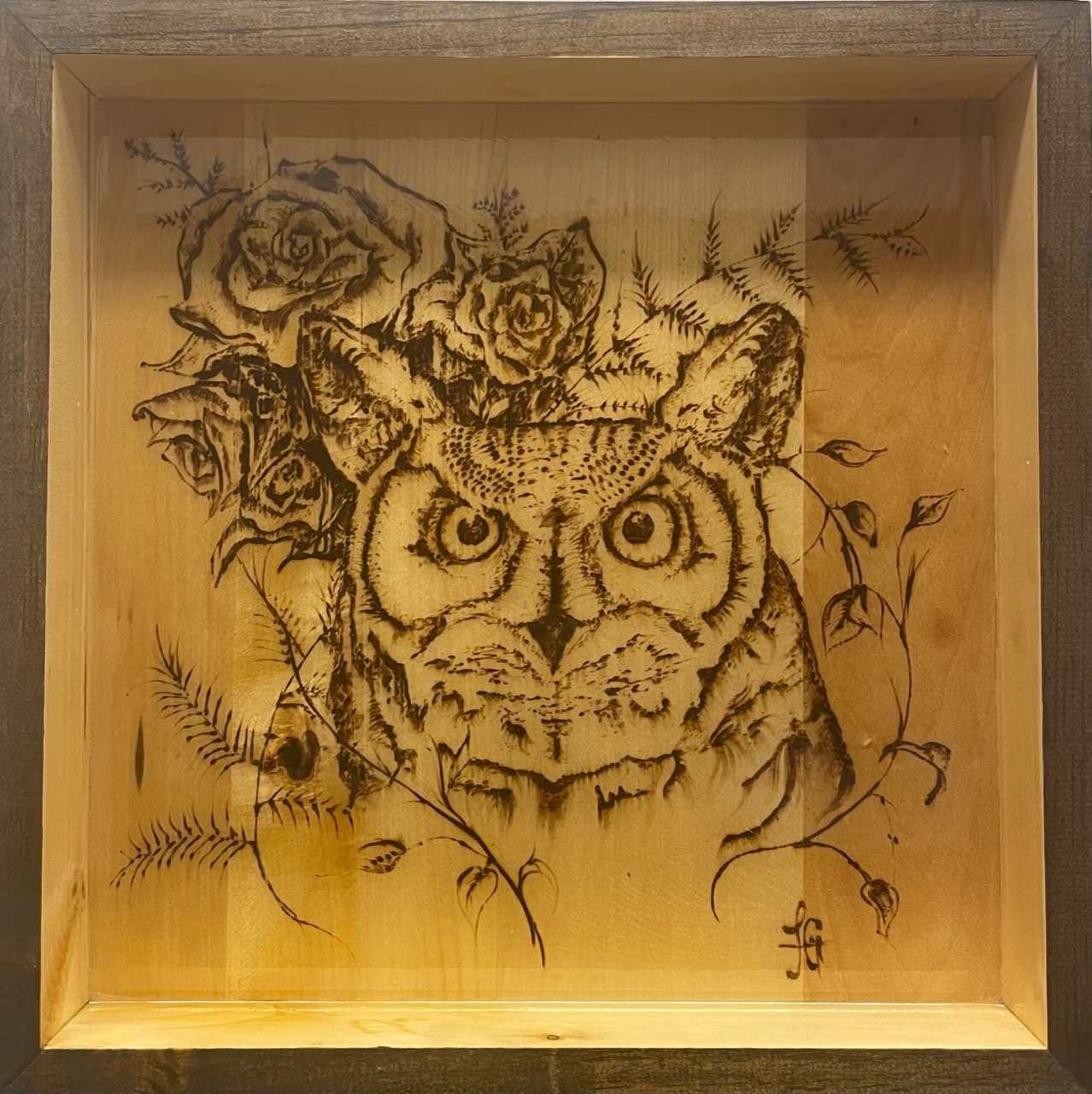 Owl in Resin