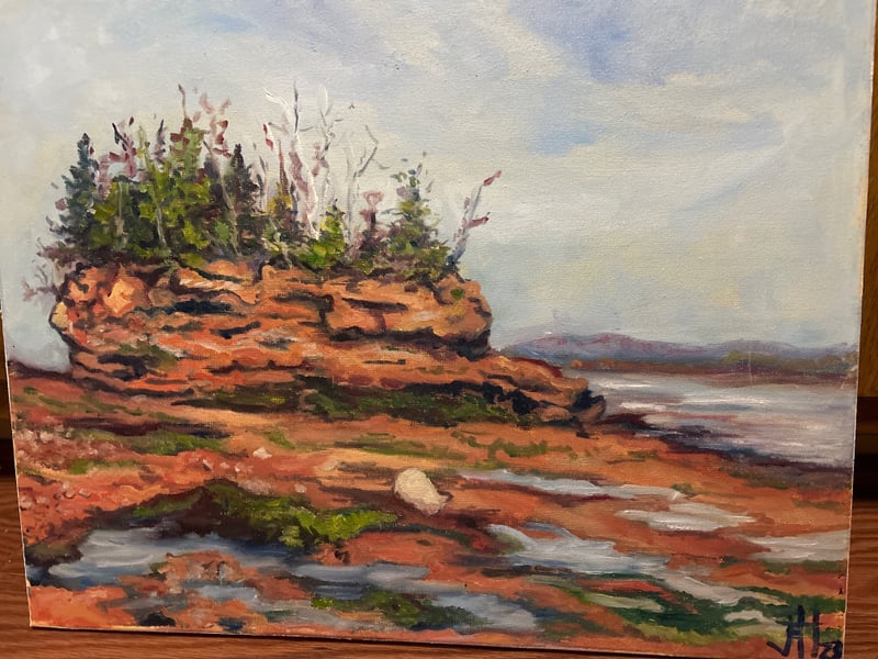 Burntcoat Head Park, low tide