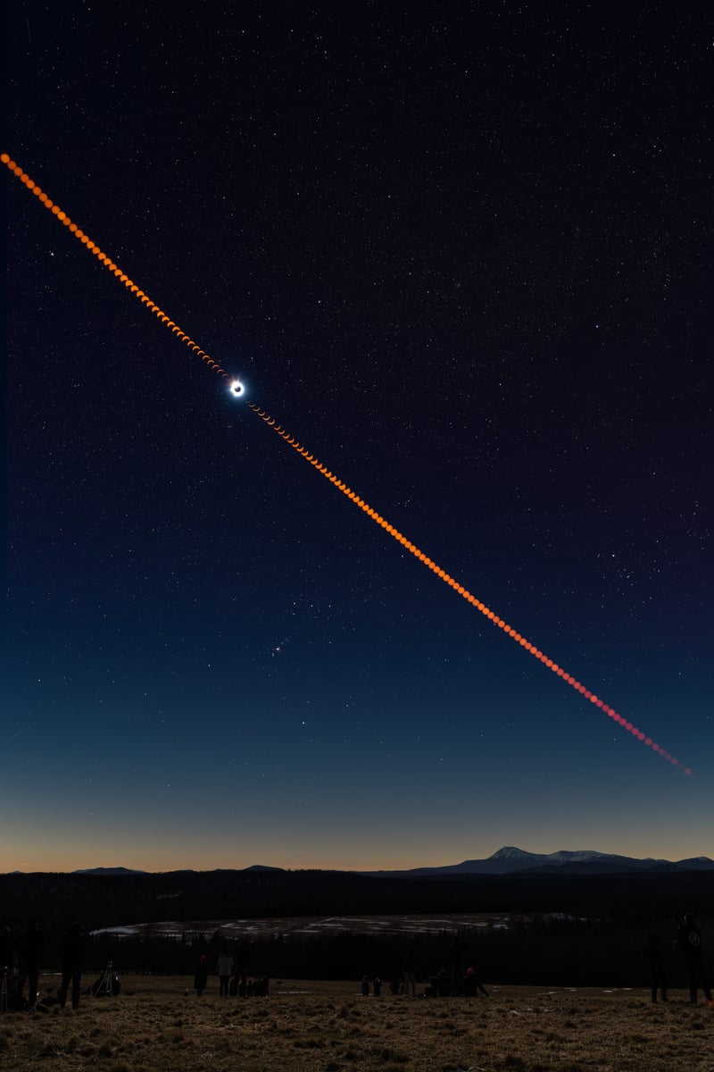 Four Minutes of Totality, Twelve Hours of Light