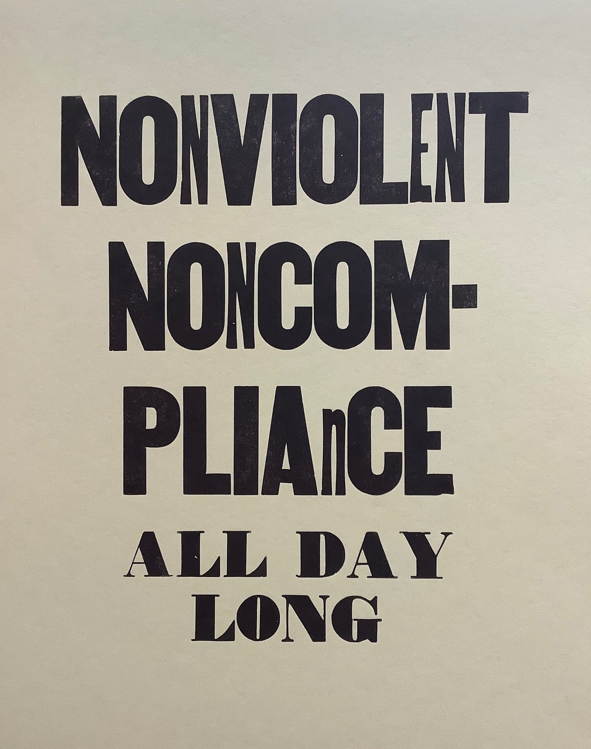 Nonviolent Noncompliance