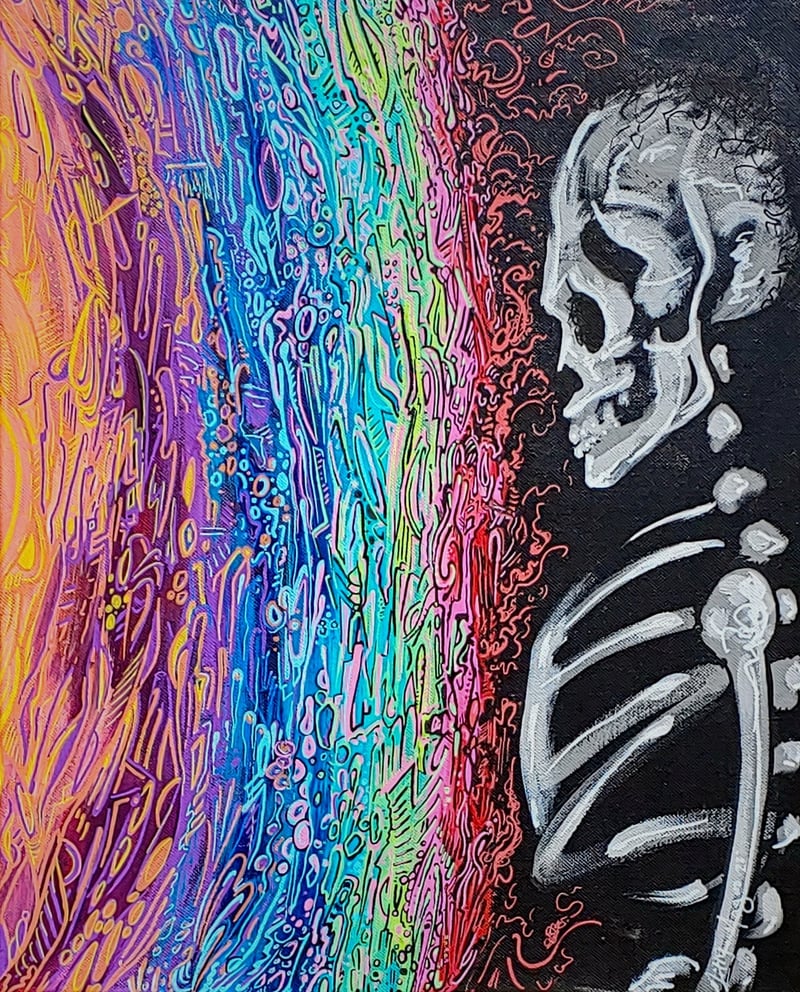 Peering Through the Veil (the same on the inside)