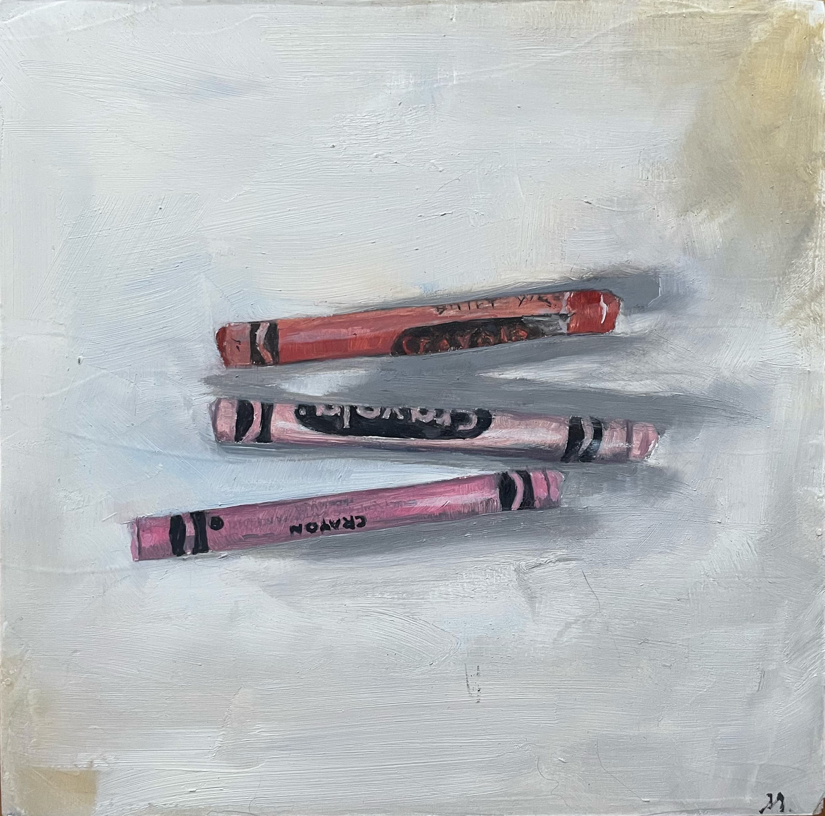 Pinkish Crayons
