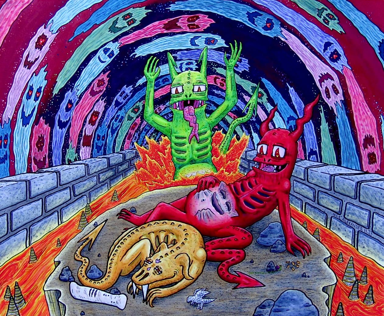 Peek-a-BOO Demon Due