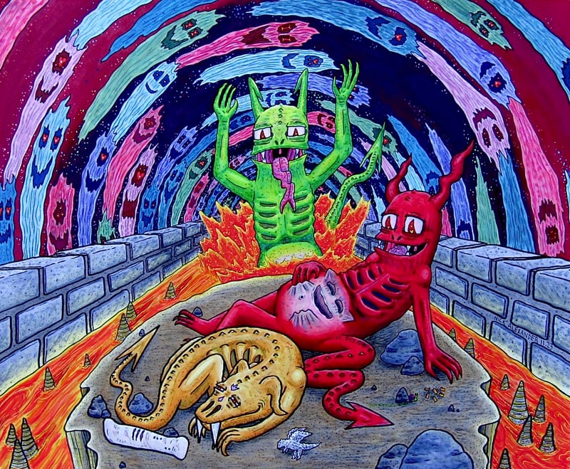 Peek-a-BOO Demon Due