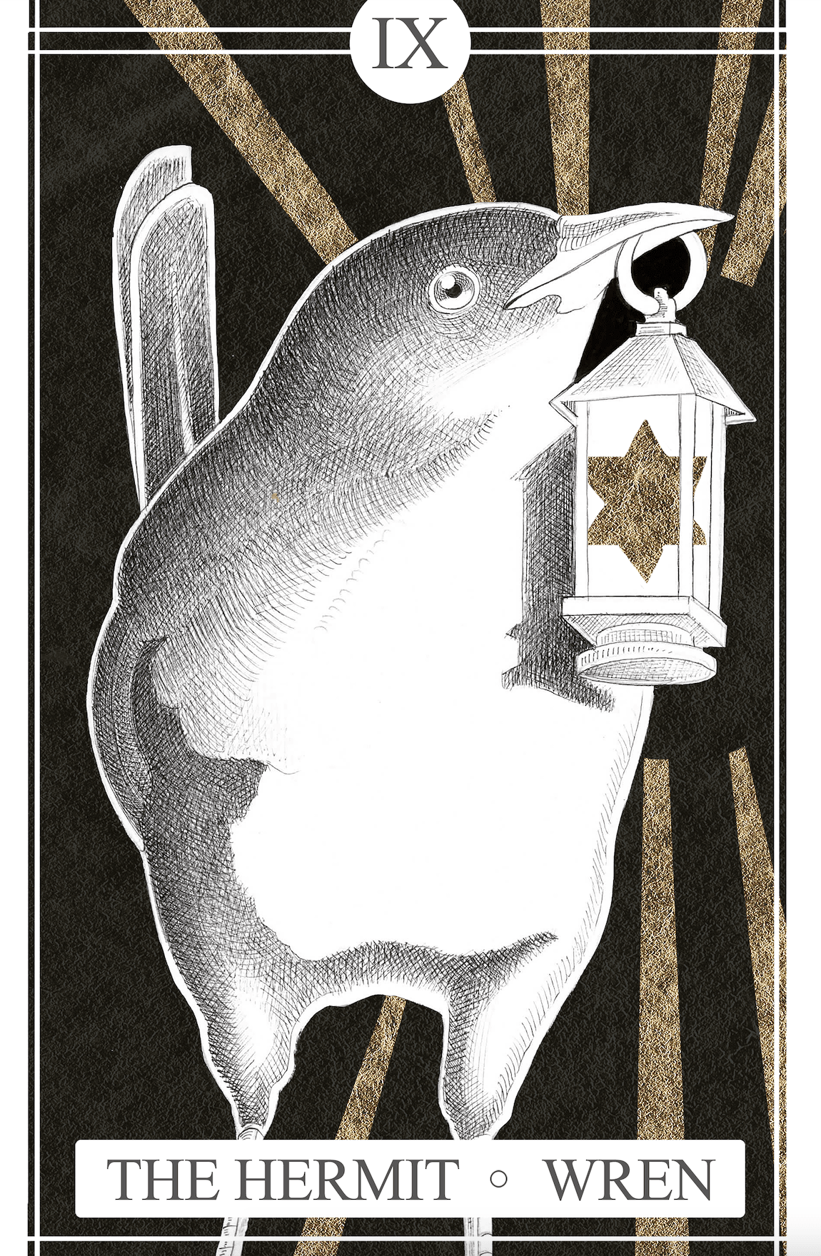 IX The Hermit | The Wren (Print)