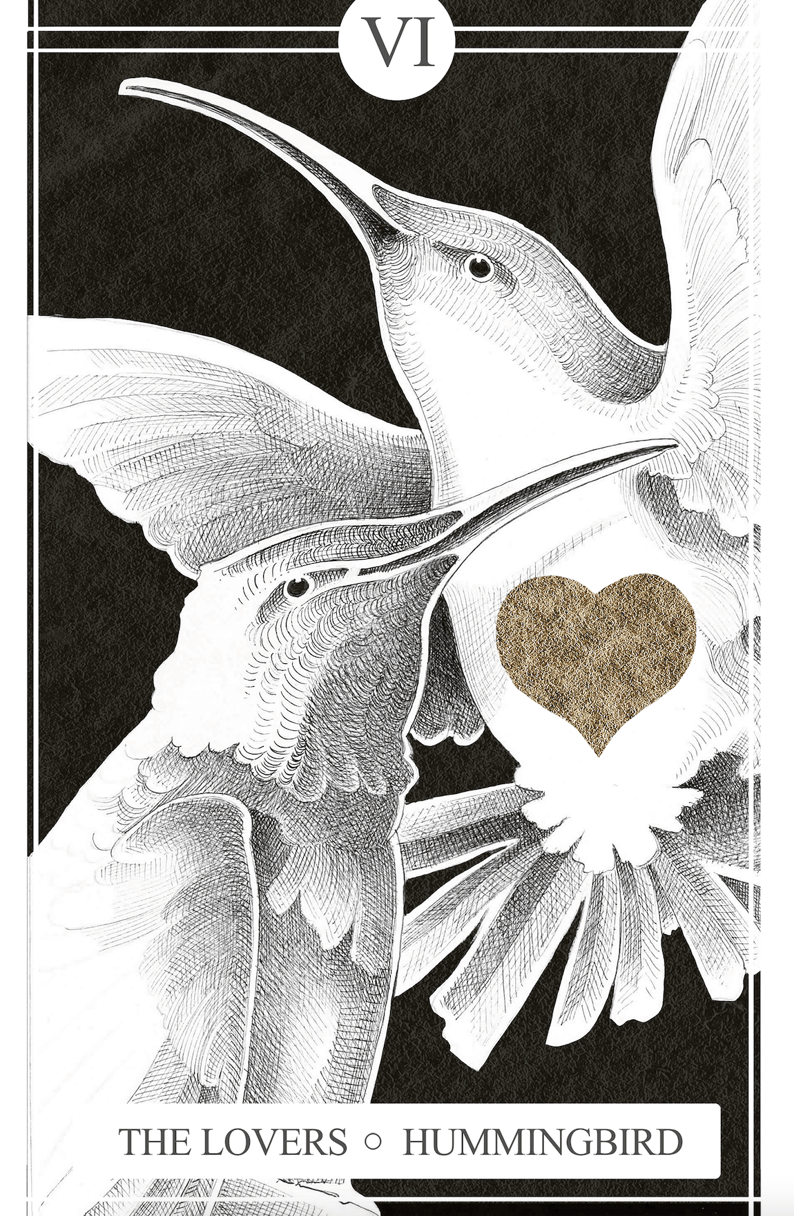 VI The Lovers | Humming Bird (Print)