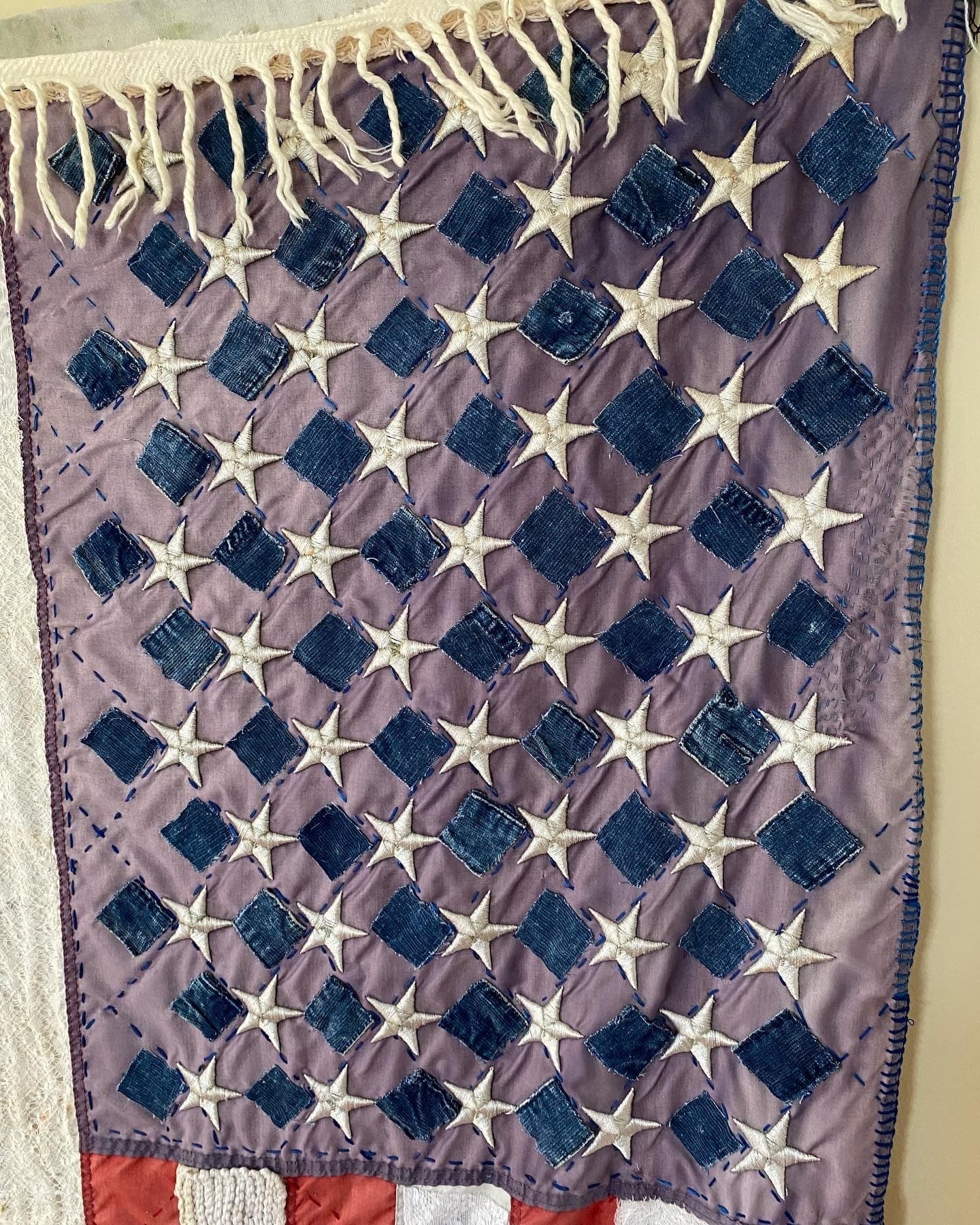 "Mended, Not Discarded" (evidence of repair)