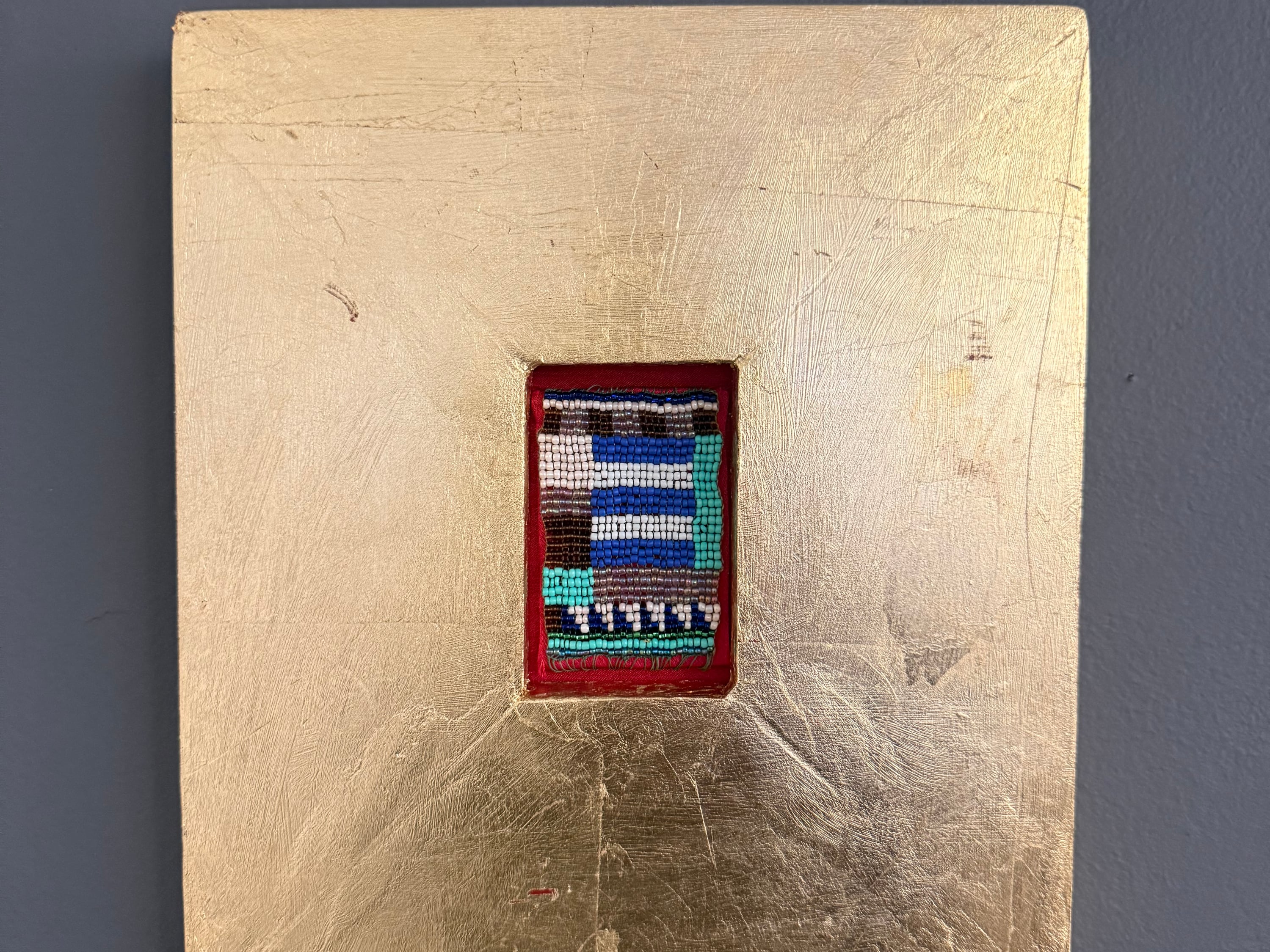 Composition with Blue, Mixed Media , by Daniela Wenzel